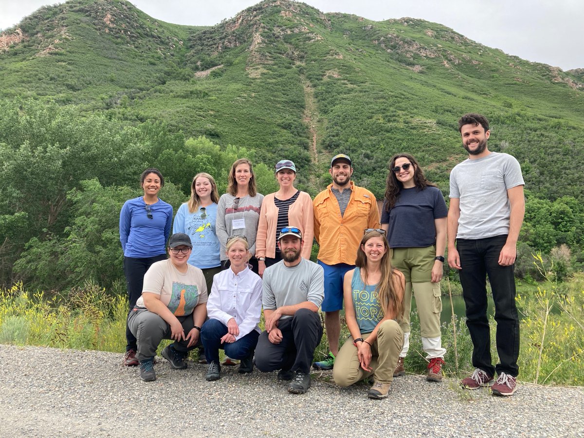 A small group field visit to the <a href="/NEON_sci/">NEON</a> Red Butte Canyon site in Utah earlier this week during the <a href="/CZCNet/">Critical Zone Collaborative Network (CZNet)</a> all-hands meeting! #criticalzonescience
