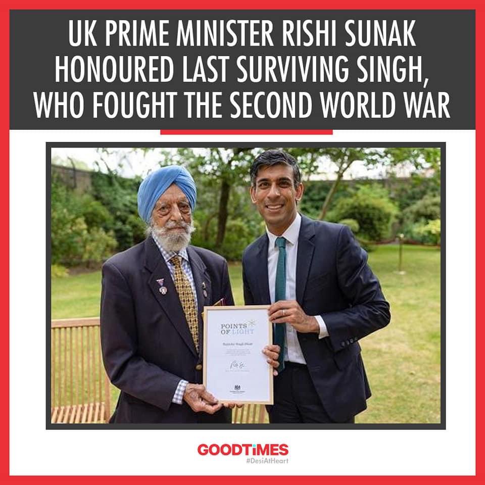 Here’s your daily dose of good news with GOODTiMES! 

#Cancer #CancerResearch #UKPM #RishiSunak #SecondWorldWar #BloodCancer #Goodnews #GoodTimes #PrimeMinister #UK