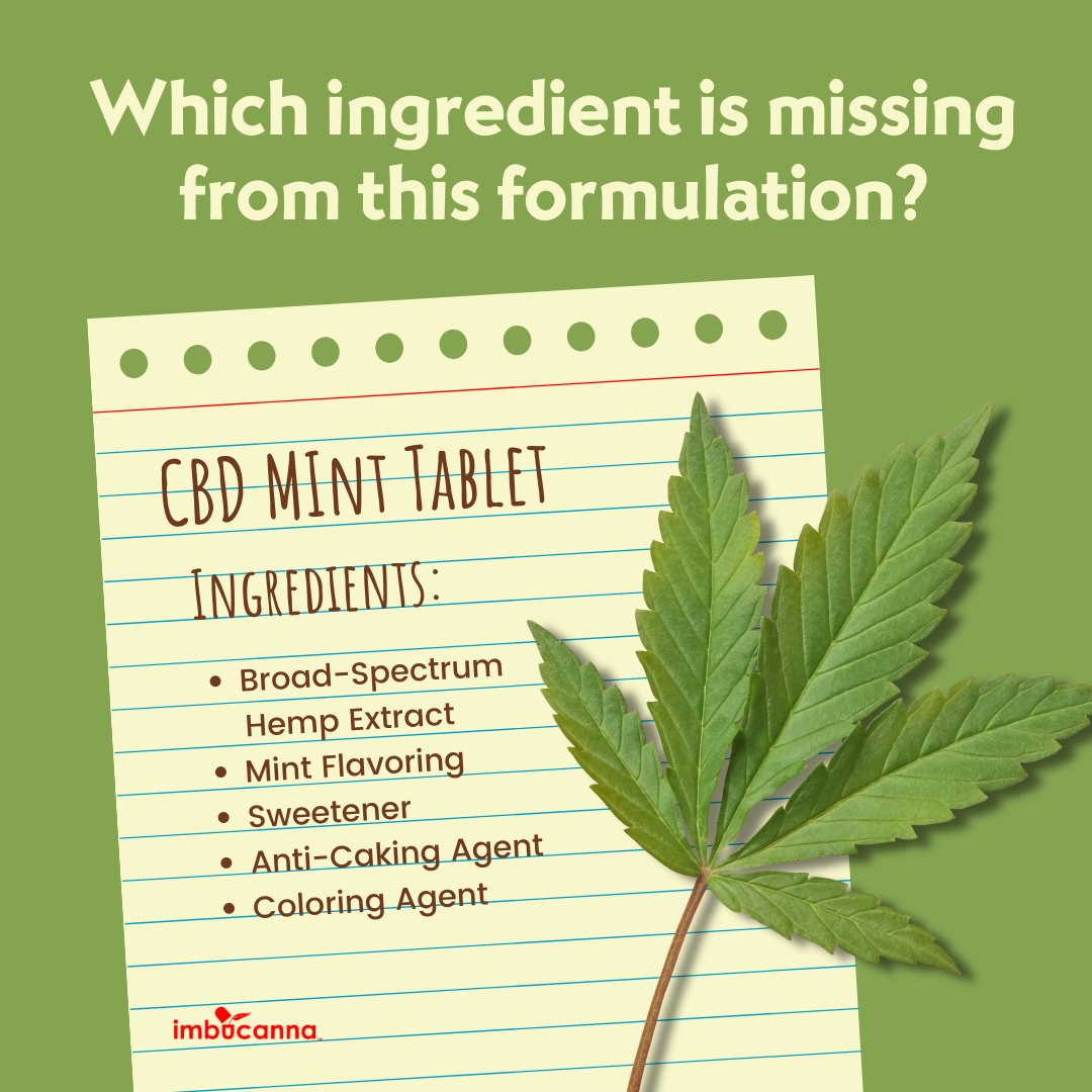 imbucannainc's tweet photo. π§ Can you spot what's missing from our latest #CBDMint recipe? The first correct answer gets bragging rights!
#GuessTheIngredient #CBDCommunity #CBD https://t.co/DZNRiiggmb