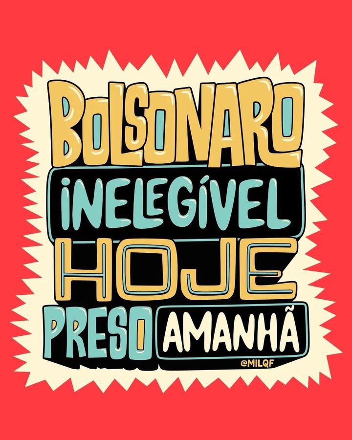INELEGÍVEL HOJE. 
PRESO AMANHÃ. 

🔥