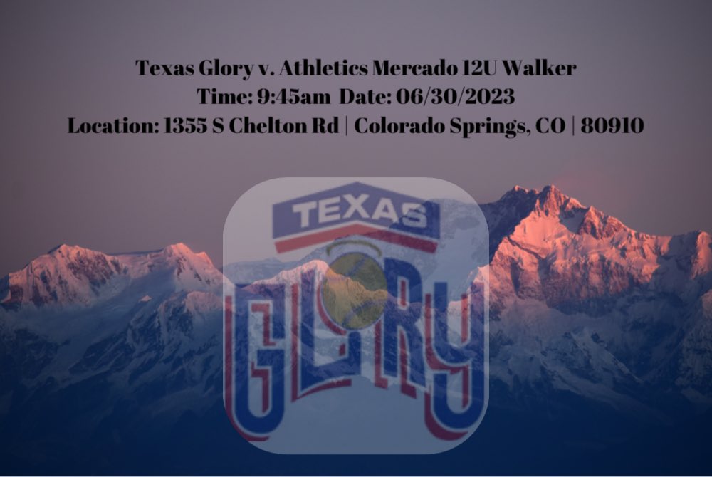 KaeganMccann's tweet photo. Game Day 🥎 @COSparkFire @TexasGlory @TexasGlory1214u #MakeRoutineRoutine @SBRRetweets https://t.co/QEHT7DosRu