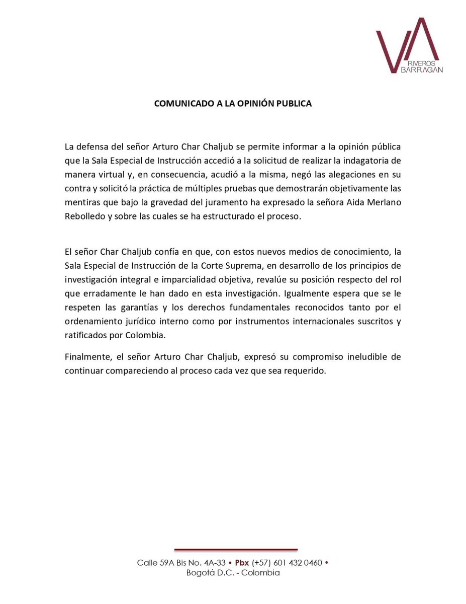 Arturo Char Chaljub (@arturocharc) on Twitter photo 
