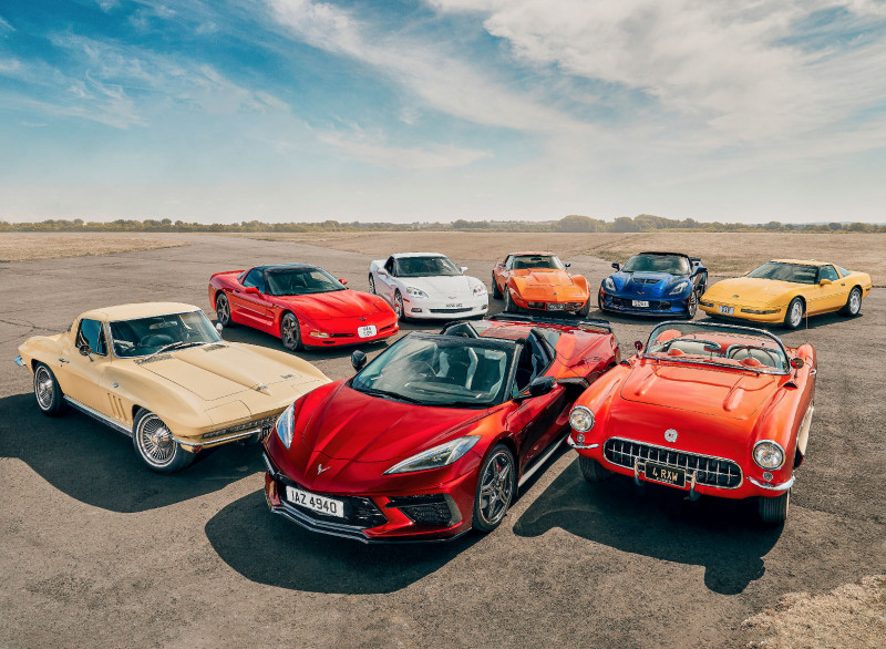 Happy National Corvette Day!  70 years today - what's your favorite generation?
#corvette #chevy #c1 #c2 #c3 #c4 #c5 #c6 #c7 #c8 #stingray #nationalcorvetteday