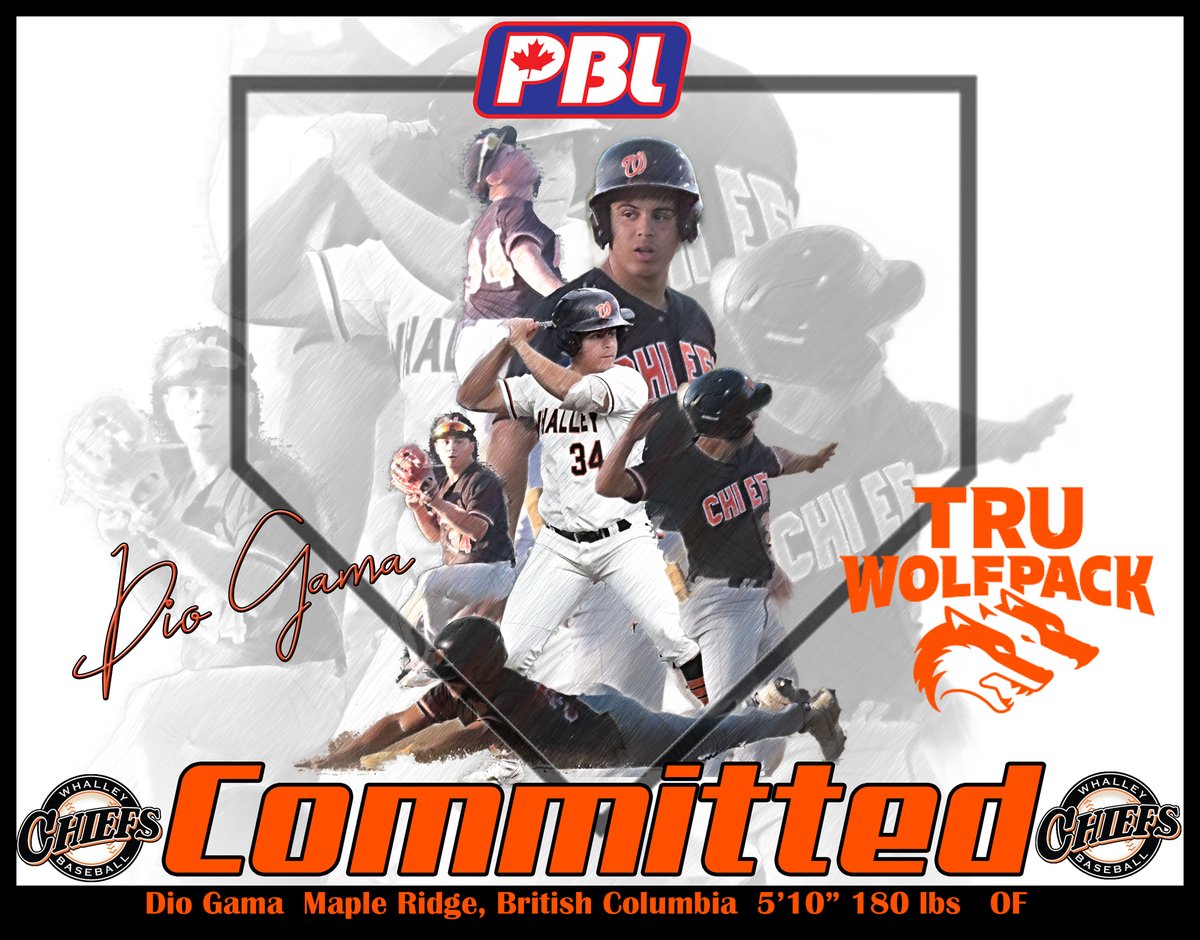 🚨PBL COMMITMENT ALERT🚨

The PBL congratulates <a href="/DioscoroGama/">Dio Gama</a> of the <a href="/Whalley_Chiefs/">Whalley Chiefs 🇨🇦</a> on his commitment to <a href="/TRUBaseball/">Wolfpack Baseball</a> 

📷<a href="/dzuskind/">david zuskind</a>