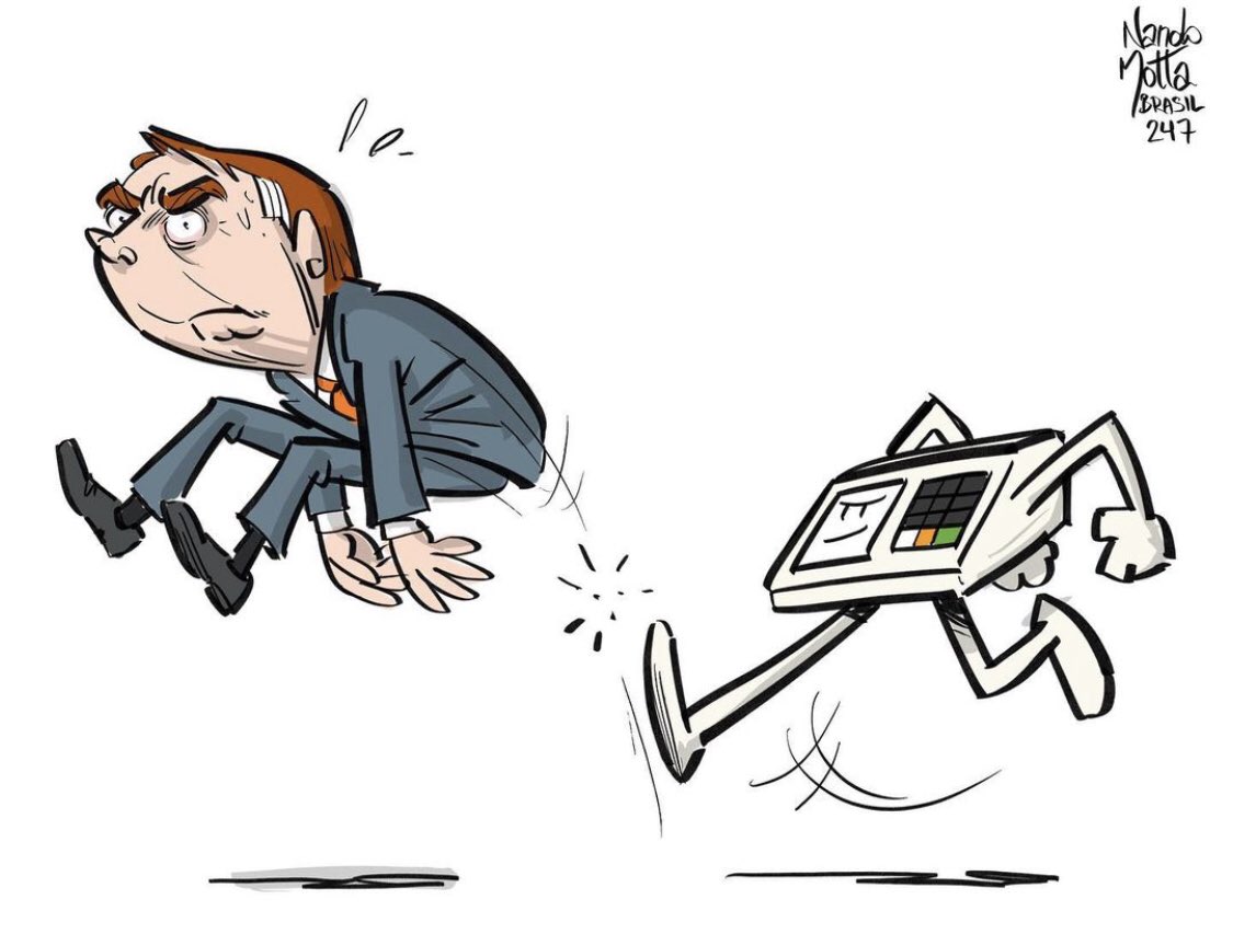 samiabomfim's tweet image. BOLSONARO INELEGÍVEL