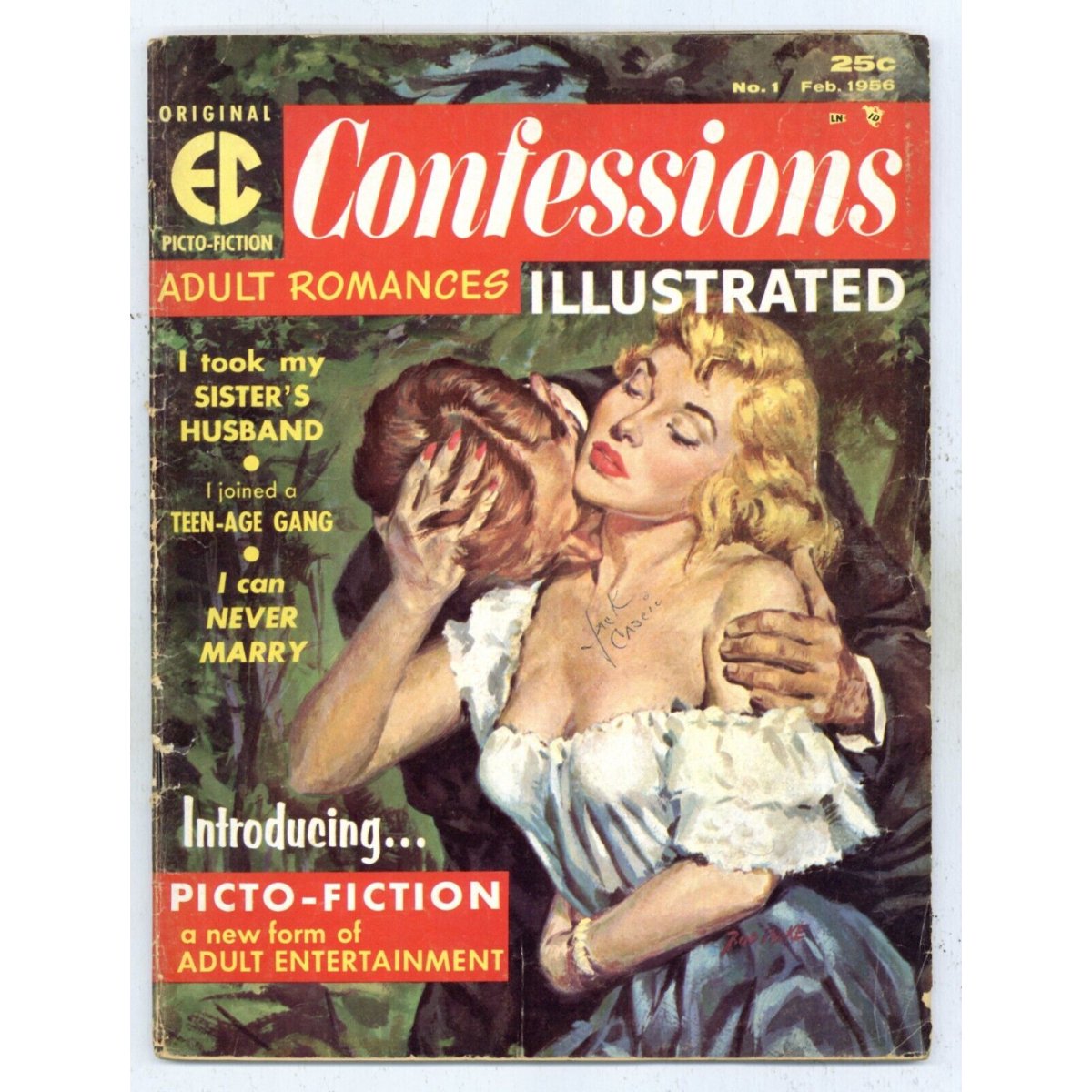 GDComics's tweet photo. Confessions Illustrated #1 (VG) Wally Wood, Johnny Craig, Joe Orlando! 1956 EC Magazine
https://t.co/QBU8nzd3OT
#gdcomics #confessionsillustrated #wallywood #johnnycraig #joeorlando #ec #eccomics #ecmagazine https://t.co/rxXXVP3Brn