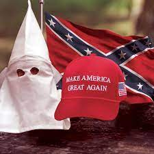 Republikkkans denounce covert discrimination and bias and embrace blatantly overt racism.
All who continue to support ULTRA MAGA GOP, openly endorse hate, white supremacy, alt-right nationalism, inequality, and oppression.
Vote BLUE for liberty for ALL!

#Fresh #ONEV1 #wtpBLUE