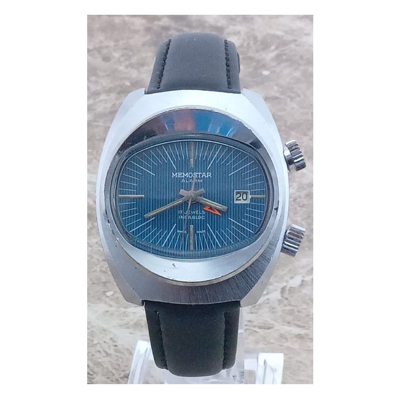 Vintage_Watcher's tweet photo. Excited to share the latest addition to my #etsy shop: Vintage NOS Swiss Steel Memostar - Blue Dial - Alarm Wrist Watch 1968 https://t.co/J6wbVQVs2K #white #silver #women #no #artdeco #analog #mechanical #vintagewatchstores https://t.co/z2kHa6vsHI