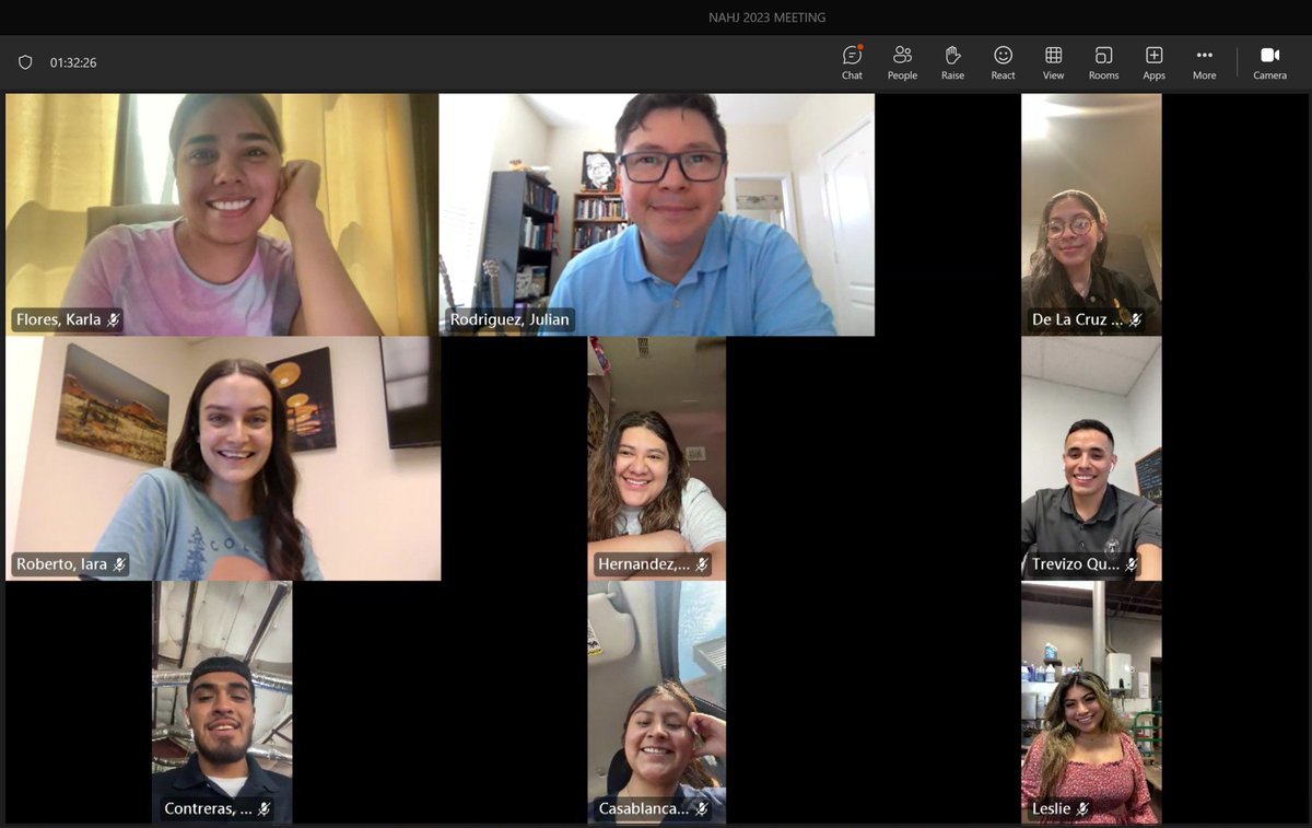 This will be @UTANewsSpanish's 10th year in a row attending <a href="/NAHJ/">NAHJ</a> #NAHJ2023 conference. This year we have 9 students going to Miami to meet and interview with news leaders. Do you want #MoreLatinosInNews? This is how we do it. Done with our final meeting, see you in Miami!