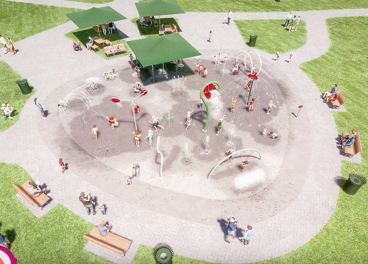 PE1909's tweet image. The City of Poteet to break ground for estimated 4,000 square foot strawberry themed splash pad. 🍓 #Poteet #Strawberry 

MORE: pleasantonexpress.com/articles/berry…