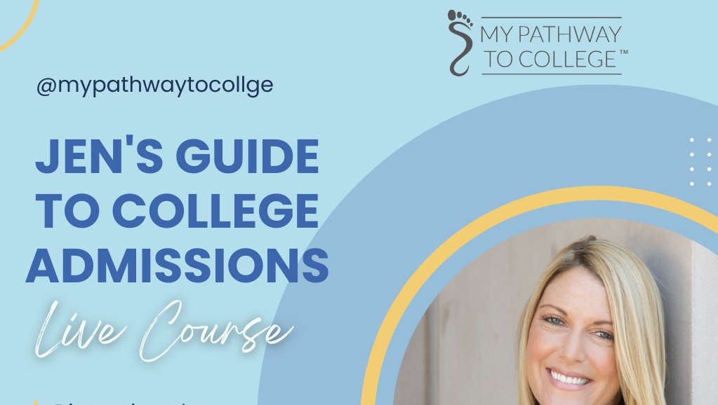 mypath2college's tweet photo. 🎓 Feeling overwhelmed by college applications? 😰 Worried about finding the right college? 

Introducing Jen's Guide to College Admissions!

Secure your spot now! https://t.co/bIvG6sO6QB https://t.co/RKd0evcWip