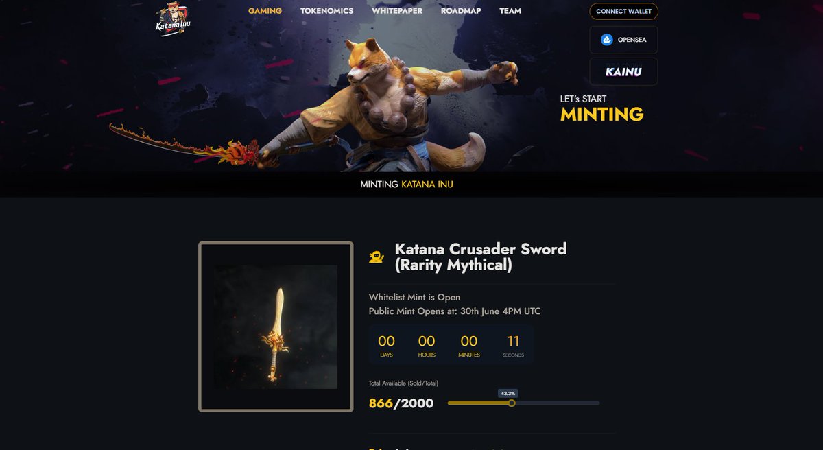 Katana Inu tweet media
