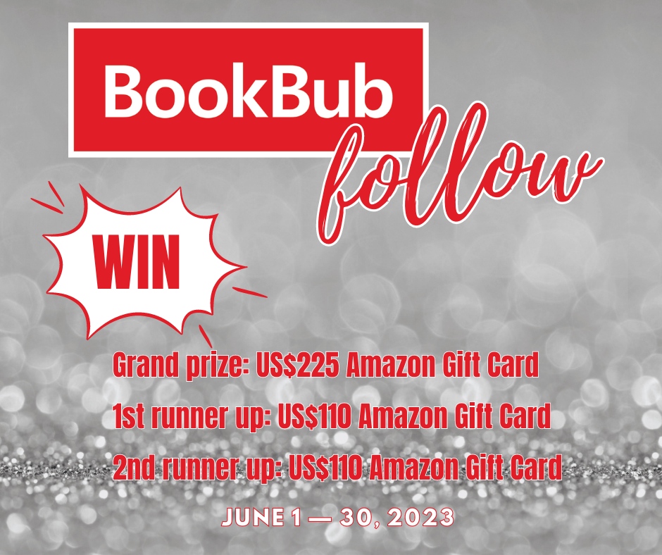 𝚃𝙷𝚁𝙴𝙴 𝙲𝙷𝙰𝙽𝙲𝙴𝚂 𝚃𝙾 𝚆•𝙸•𝙽 𝙰𝚖𝚊𝚣𝚘𝚗 $$$⁠
.⁠

𝗪𝗛𝗔𝗧 𝗧𝗢 𝗗𝗢:⁠
✔️ Follow each participating author on BookBub for your chance to w•I•n.⁠
✔️ Enter HERE ——> forms.gle/ND3Sv1AvfRmEbN…⁠
⁠