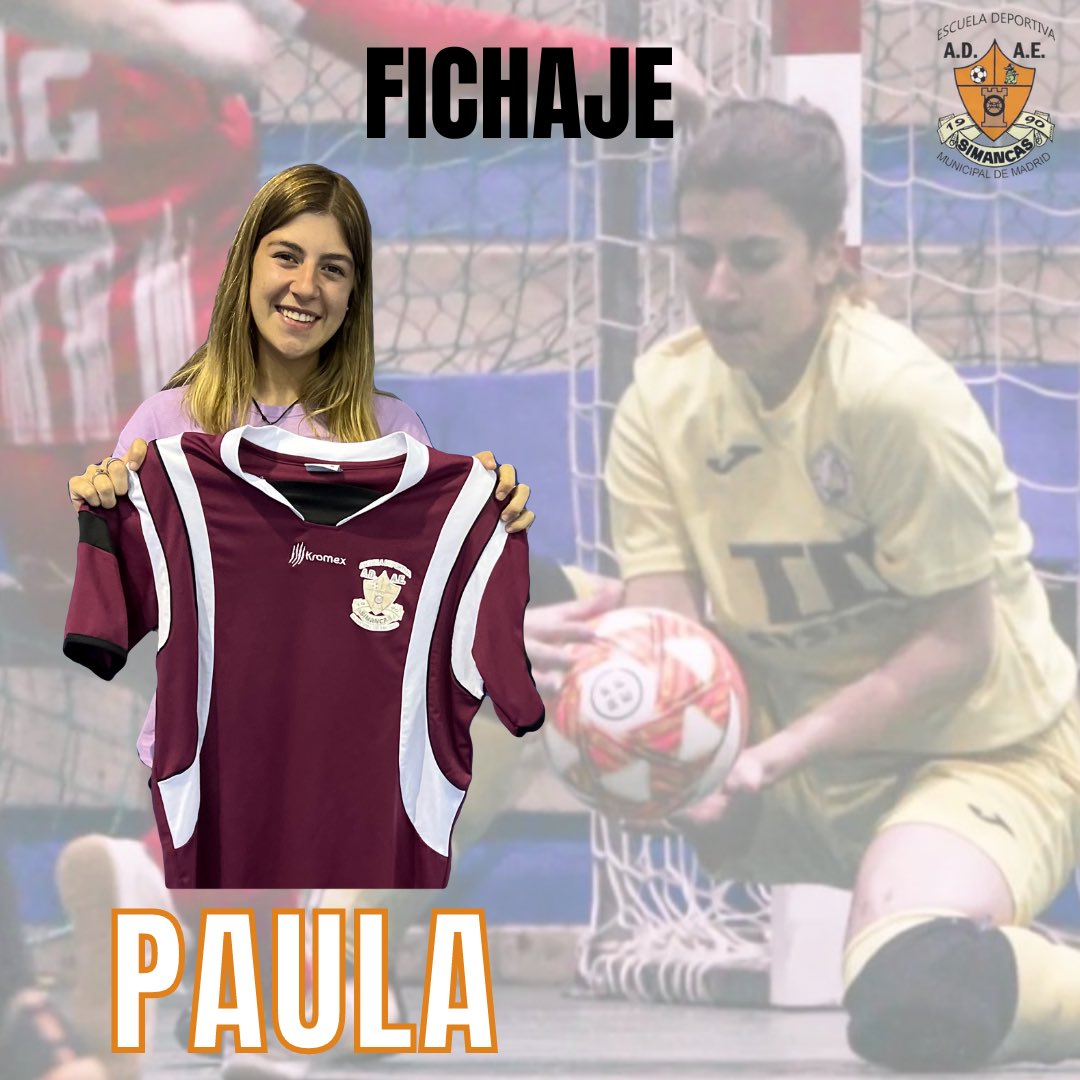 ADAESIMANCAS's tweet photo. ⚫️[FICHAJE]🟠 @paauulitapb 

Una vez terminadas las renovaciones de nuestras chicas, toca empezar con los fichajes. 

Hoy es el turno de Paula, portera joven, con experiencia en la categoría que nos aportará seguridad y reflejos bajo palos. ¡BIENVENIDA🧡!
 
#AdaeSimancas https://t.co/JaP2DHI8IG
