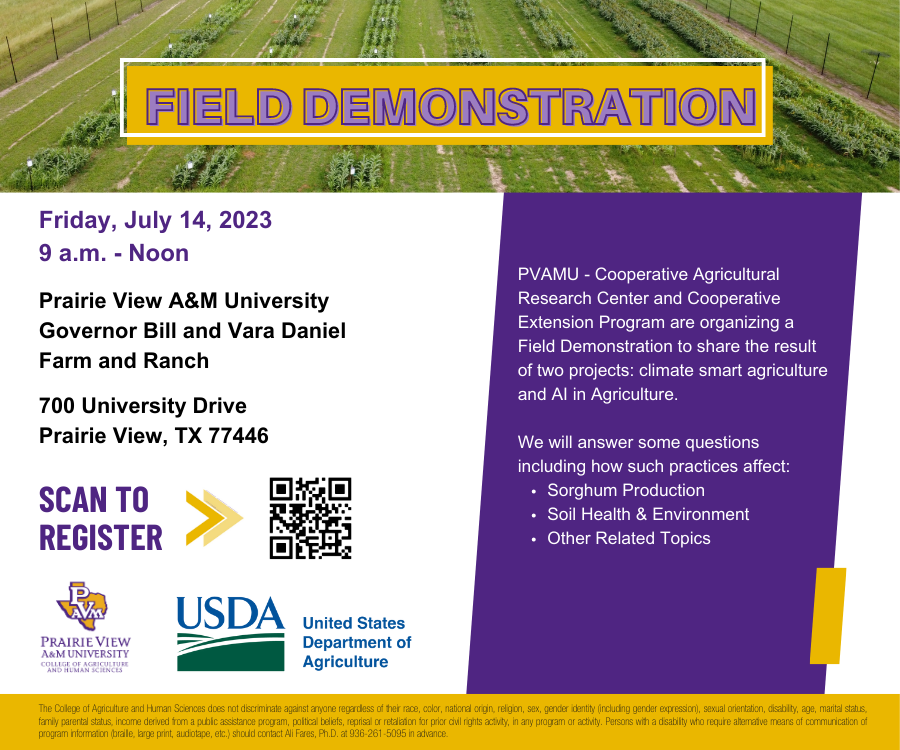 PVAMU CAHS tweet media