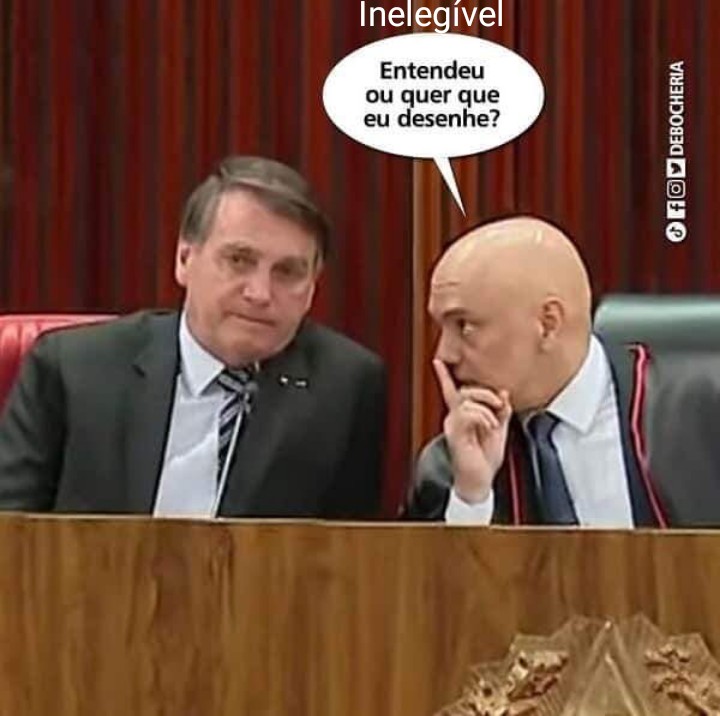 sergmore10's tweet photo. #BolsonaroInelegível   😂😂 https://t.co/dP1WVXs8JH