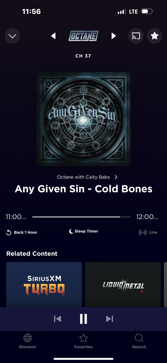MShowalterDrums's tweet photo. Thank you @CiBabs @SXMOctane for playing @anygivensinband #coldbones π€π»β€οΈπ€π» https://t.co/aHba77rZc5