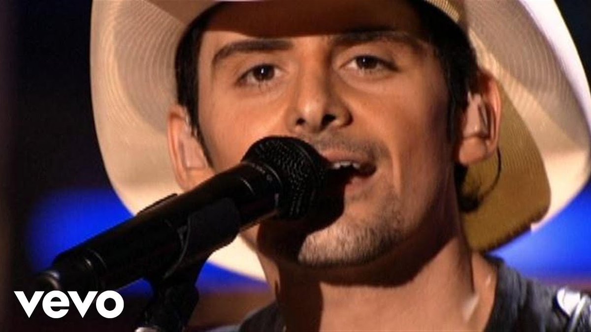 16 years ago, Brad Paisley's 