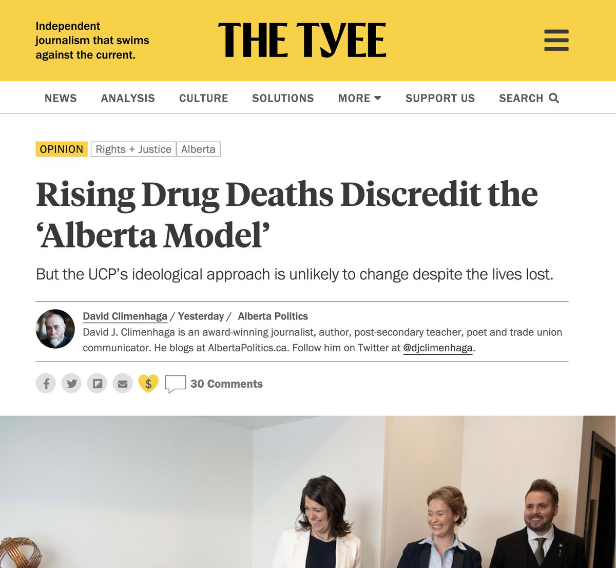 profbenperrin's tweet photo. #UCP waited until the week of the Canada Day long weekend to release data showing a record-breaking number of Albertans dying from unregulated drugs

They're hoping people don't see the coverage or read the commentary that keeps rolling in. https://t.co/bwiUtEgunV