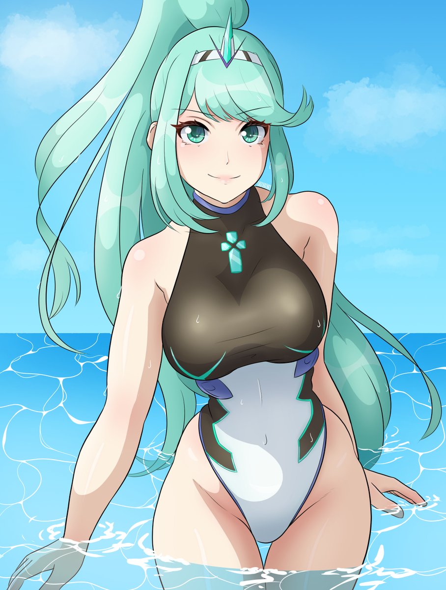 Swimsuit Pneuma~ ☀️

#XenobladeChronicles2 #Xenoblade2 #ゼノブレイド2 #Xenoblade