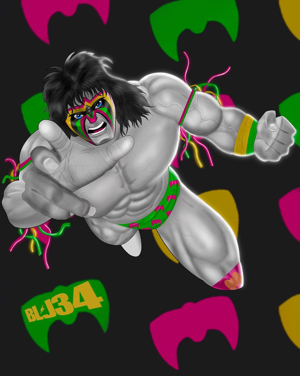 The Ultimate Warrior #wwe #wweraw #ULTIMATE #wrestling #art #wrestlemania #explore #warrior #aew #procreate #artwork #wwenetwork #wwesmackdown #retro #champion #ultimatewarrior #bodybuilder #80s #90s #digitalart #ps4 #ps5 #wwe2k #stonecold #therock #johncena #wwefan #pink