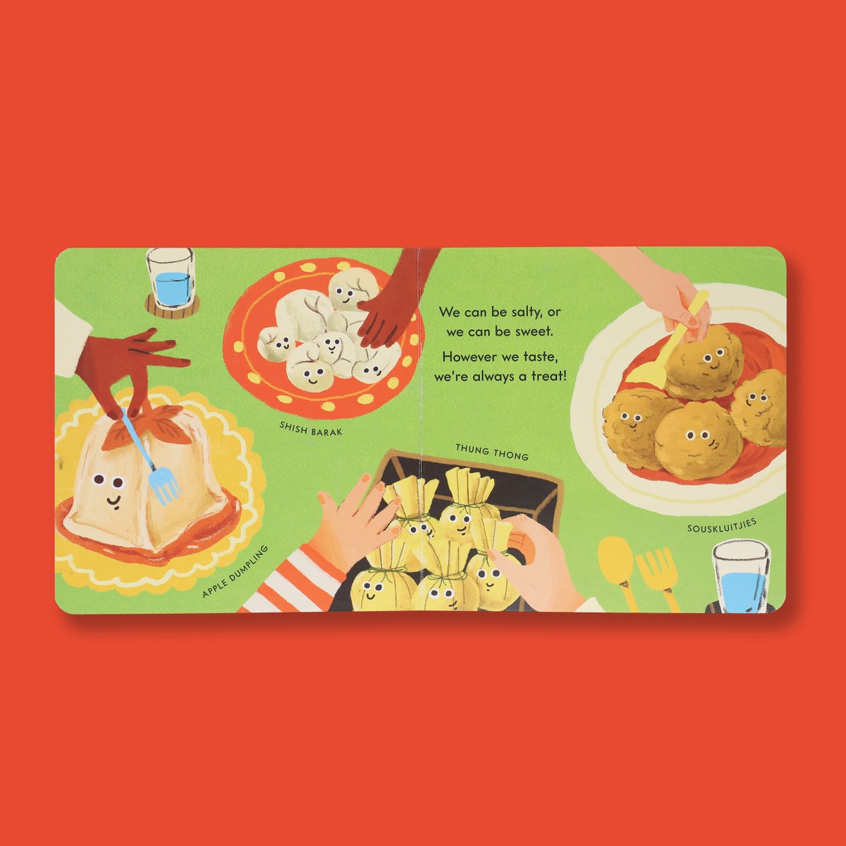 ChronicleKids's tweet image. It's #PubWeek for Little Dumplings by Jekka Kuhlmann, Krissy Kuhlmann, Haley Hazell &amp;amp; @mntttk 🎊

This adorable board book is filled with dumplings from all around the world. From baos to empanadas, there are over 30 different dumplings to explore! 🥟

🔗 ow.ly/qlu850OUewy