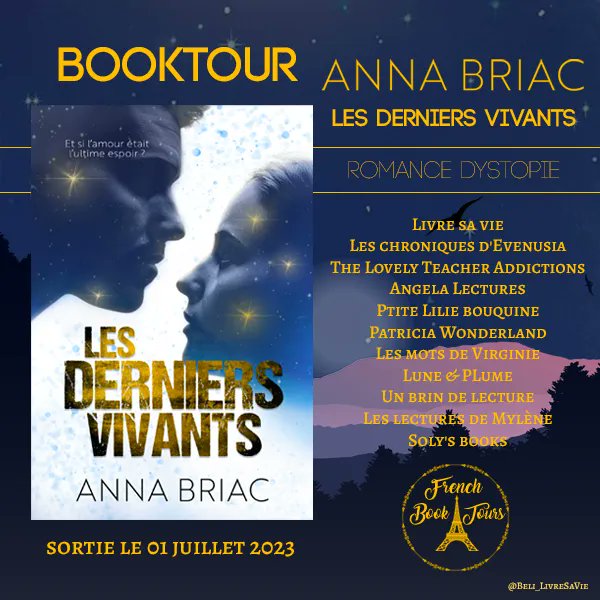 TheLovelyTeach's tweet image. Les #FrenchBookTour vous donnent rendez-vous pour vous faire découvrir le nouveau roman d&apos; Anna Briac
Avant, ils se haïssaient. Désormais ils doivent survivre ensemble
Ebook: buff.ly/3prVRdY
Broché: buff.ly/3pBOznX
#Dystopie #preoder #postapocalyptique #comingsoon