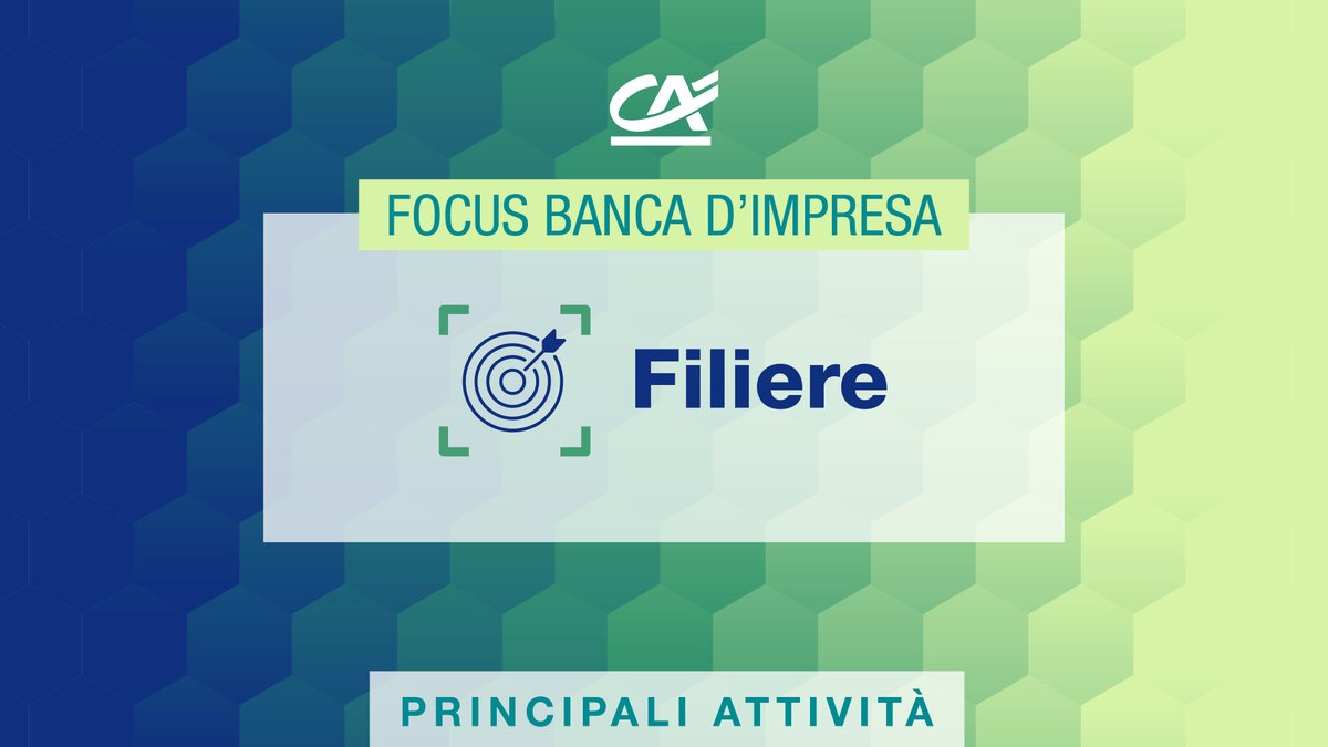 CA_Ita's tweet photo. Ottimizzare il fabbisogno finanziario e facilitare le sinergie: scopri le soluzioni innovative di filiera, personalizzate sulle esigenze delle aziende, e tutti i servizi offerti da Banca d’Impresa di Crédit Agricole Italia. https://t.co/zgkF0fGMMF