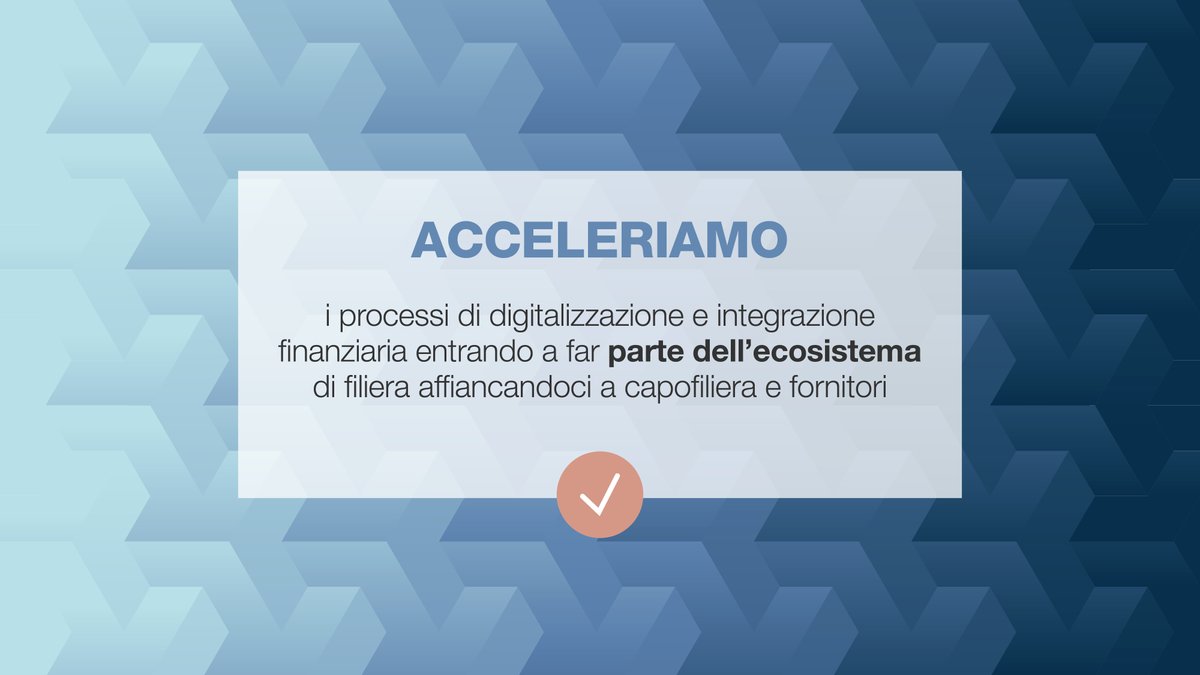 CA_Ita's tweet photo. Ottimizzare il fabbisogno finanziario e facilitare le sinergie: scopri le soluzioni innovative di filiera, personalizzate sulle esigenze delle aziende, e tutti i servizi offerti da Banca d’Impresa di Crédit Agricole Italia. https://t.co/zgkF0fGMMF