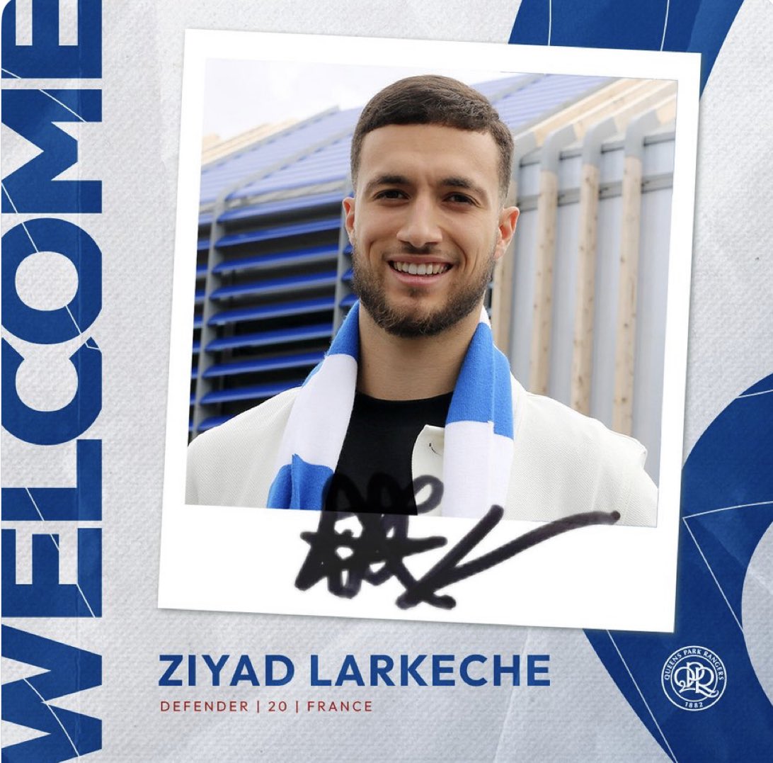 Ziyad Larkeche, Welcome to W12- Get to know our new boy 🧵

The 20 year old French left back has made the switch on a free from Fulham to the Rs. But what should we expect from the PSG academy graduate?⬇️

#QPR