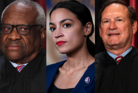 BREAKING: Rep. Alexandria-Ocasio Cortez rips into the corrupt Republican-controlled Supreme Court by airing their dirty laundry after they rule to strike down President Biden's life-changing student debt relief program.

The progressive icon pointed out that Justice Samuel Alito