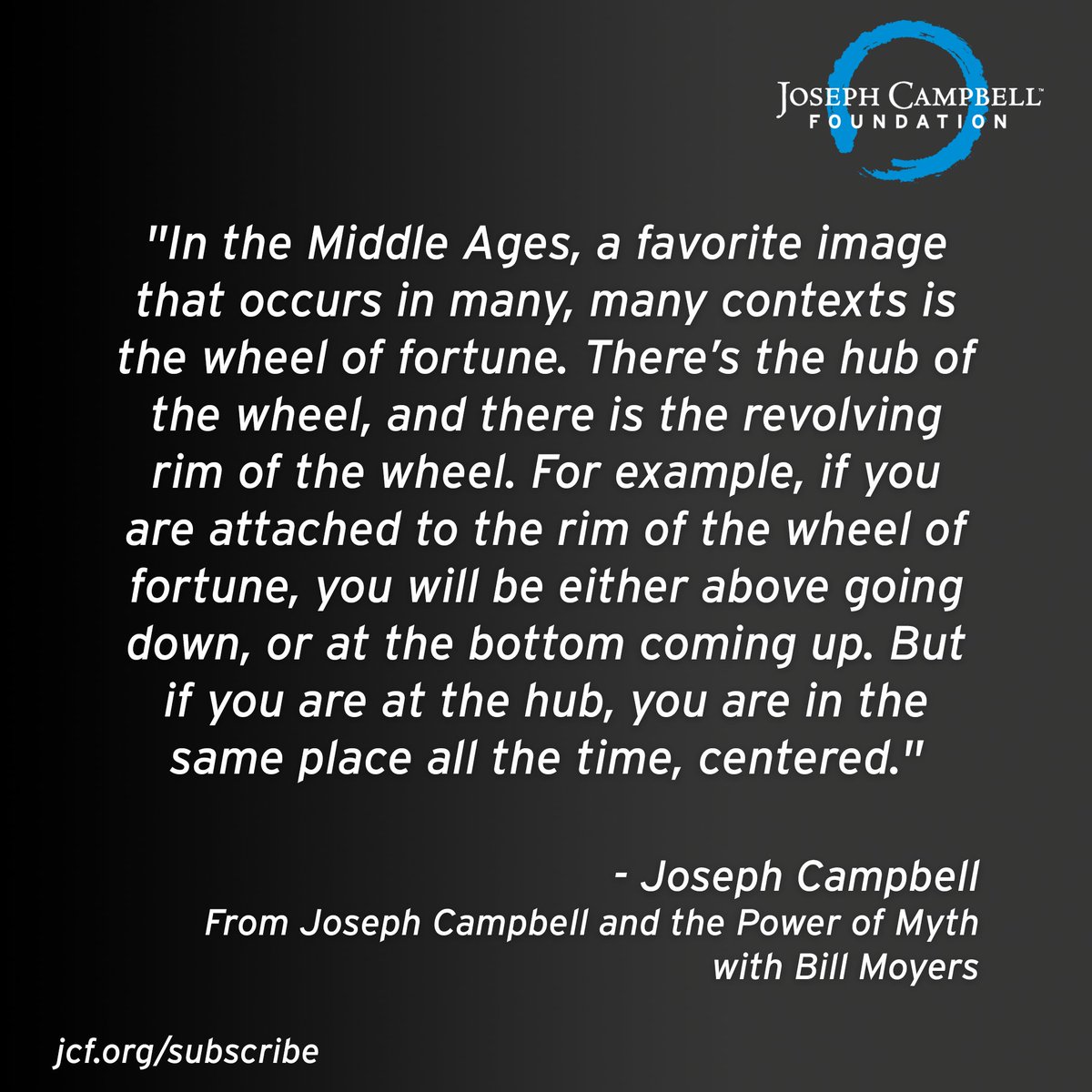 jcf_org's tweet photo. From The Power of Myth
Find out more about the book..
https://t.co/Ejqp357xdB
#josephcampbell #jcf #followyourbliss #mythology #josephcampbellfoundation #thepowerofmyth https://t.co/polUrWUWgl