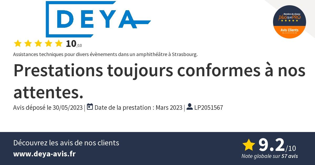 [⭐ Avis client certifié ⭐]

Votre satisfaction est notre priorité 🙌

Merci d'avoir partagé votre expérience positive avec nous.

🌐Nos avis PQP : plus-que-pro.fr/adherents/serv…

#Deya #relationclient #satisfactionclient #expérienceclient #avisclient #service #Deya #audiovisual