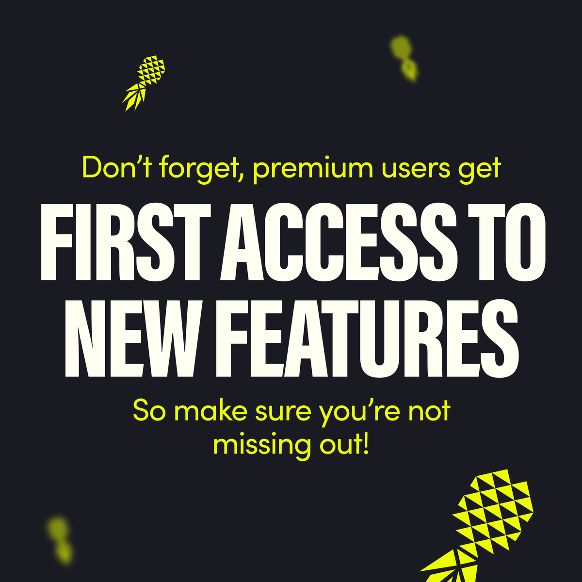 App Update Incoming! 🚀
We're constantly improving and tweaking our app. From bug fixes and security enhancements to new features!

Make sure you've got auto-updates switched on to make sure you never miss a beat!

 #SwingWithPineapple #SwingersLifestyle #OpenRelationshipCoach