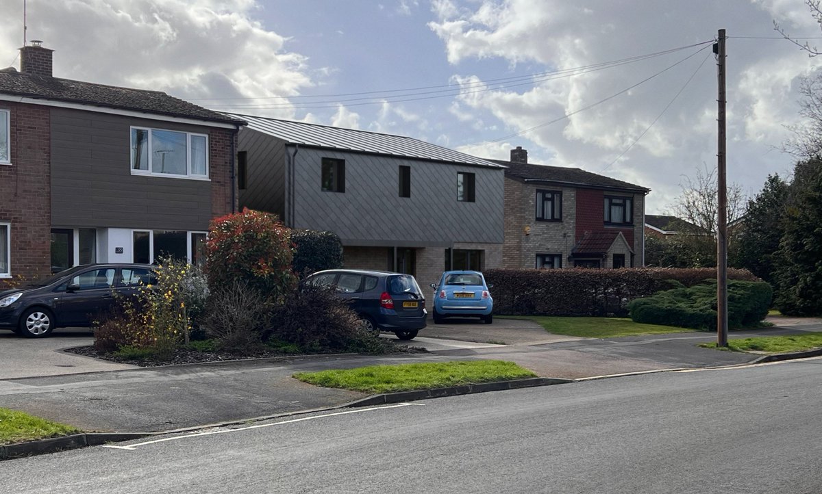 Delegated planning approval in #cambridge for our new family house in Cambridge designed to Passivhaus Plus standards. The building will use solar panels a new innovative ventilation technology to provide heating and cooling. 

<a href="/PassivhausTrust/">Passivhaus Trust</a> @the_iPHA