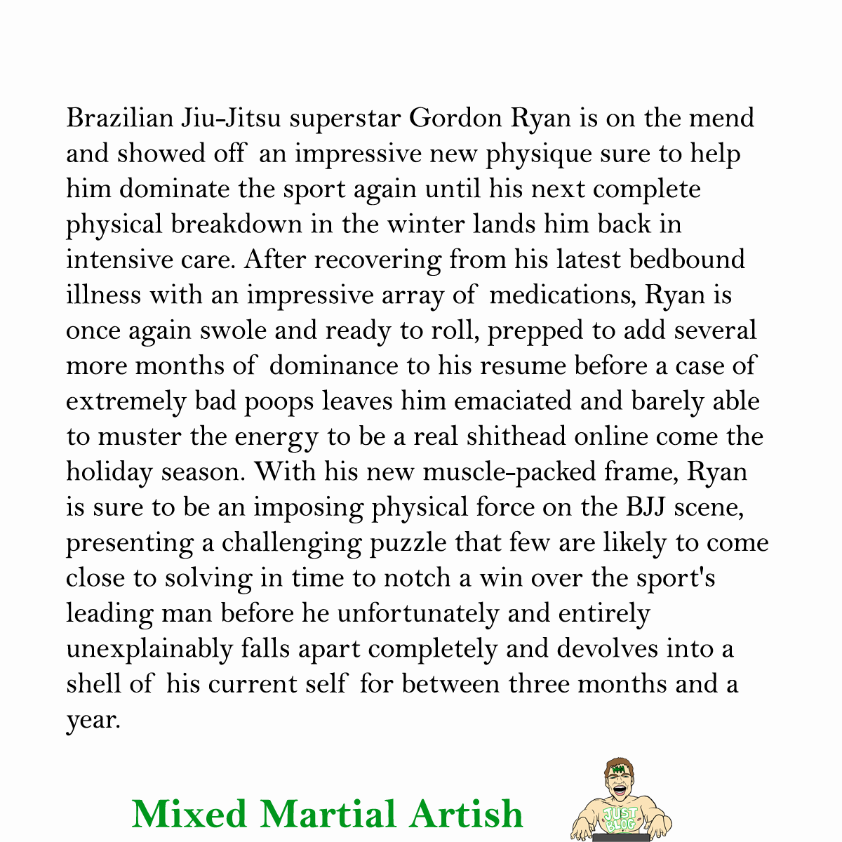 He can tap his phone's screen so hard right now. #bjj #brazilianjiujitsu #gordonryan #mixedmartialartish mixedmartialartish.com/2023/06/30/gor…