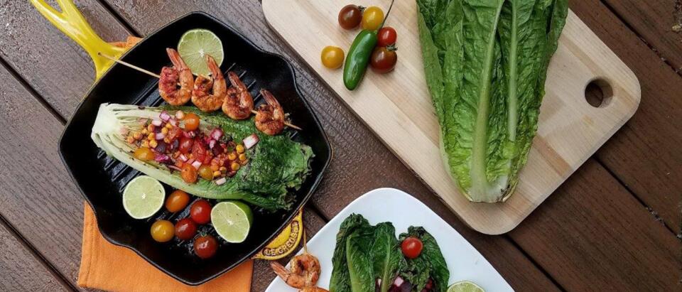 FoxyProduce's tweet image. Fire up the grill this summer with Foxy vegetables. Use this link 👉foxy.com/recipes/grille… for details on our Grilled Romaine Hearts with Chili-Lime Shrimp recipe.