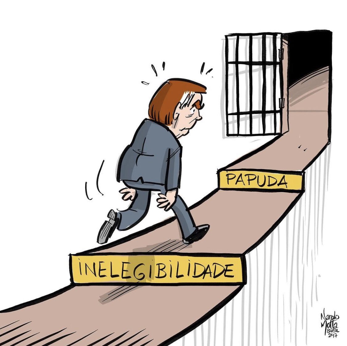 samiabomfim's tweet image. BOLSONARO INELEGÍVEL

Próxima parada: papuda!
