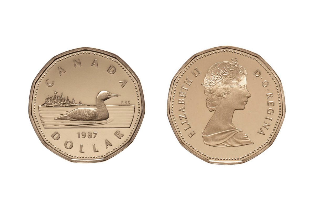 Today in 1987, Canada's $1 coin was introduced to replace a paper