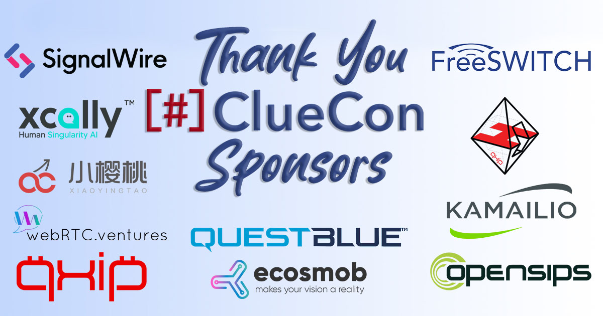 Thank you to all our 2023 Sponsors! ClueCon couldn't be successful without all of our community support. If you are interested in joining our community, and would like to sponsor Cluecon, view packages at cluecon.com/sponsorship-pa…
#opensourcecommunity #cluecon2023 #sponsorsrock