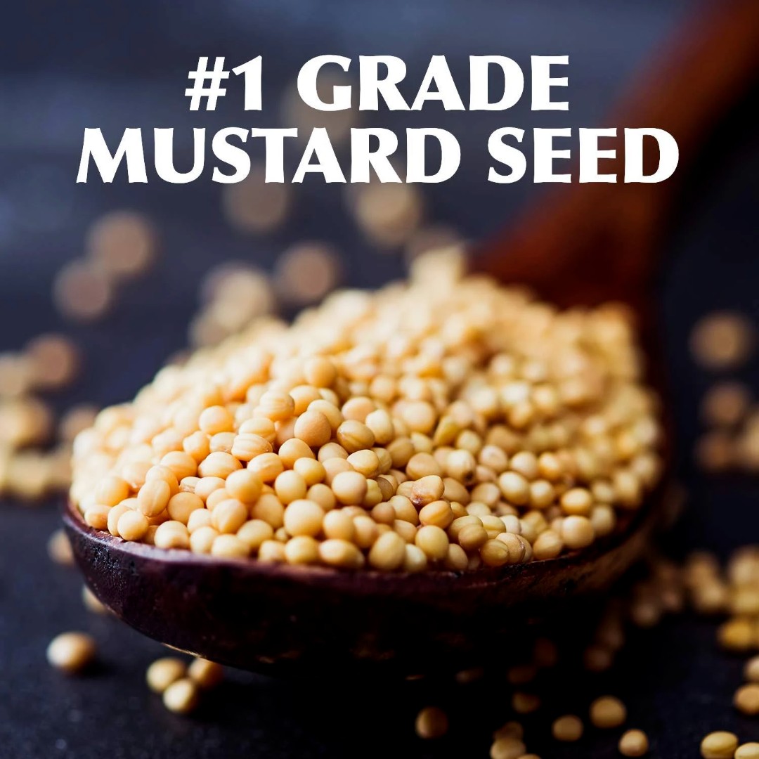 CommissaryShep's tweet image. A unique blend of premium brown and yellow mustard seeds for hearty, bold flavor! 😋

@YourCommissary 
.
.
#guldens #spicymustard #mustard #cookouts #bbqs #grillseason #summertime