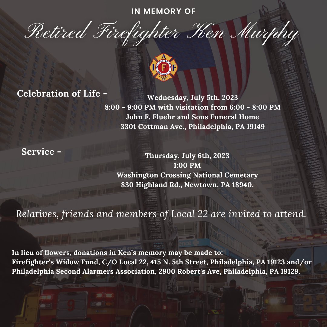 IAFF Local 22 (IAFF22) / Twitter