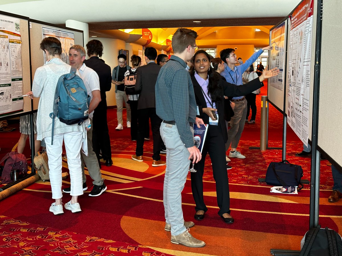 sadayappanlab's tweet image. Trainees @Ananth_Kalyani and @prometh94 from our lab had a great time presenting their work at the 42nd Meeting of 2023 NAS-ISHR in Madison, WI, and actively interacted with the leaders in the field of #MYBPC3 biology. @UCincyMedicine @ISHR_NAS @ECI_ISHR @JMCCardiology @JMCCPlus