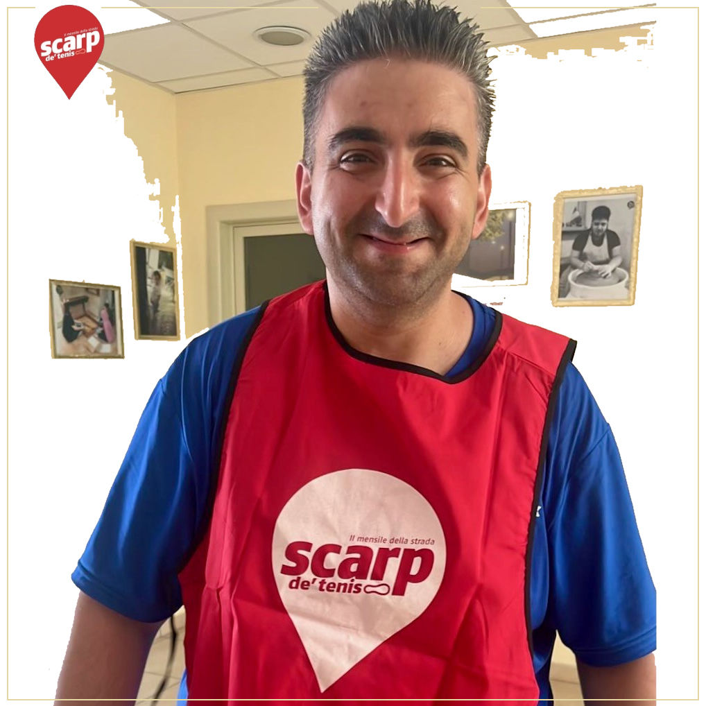 scarpdetenis's tweet image. Da questo fine settimana nella famiglia di @scarpdetenis c'è anche Salvatore, ospite del dormitorio della Caritas di #Locri- #Gerace. Da oggi Scarp è in vendita anche qui!