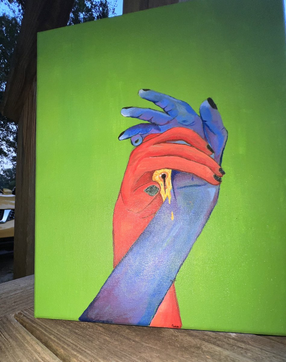 “Look in between”

Acrylic on Canvas