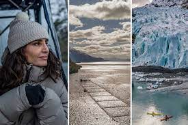 Apoyo totalmente: Leonor Varela pide a presidente Boric convierta Reserva Nacional Kawèsqar en parque sin salmoneras. Actriz navegó entre fiordos d la zona y se encontró con jaulas d salmones pertenecientes a 67 concesiones (otras 57 en trámite)