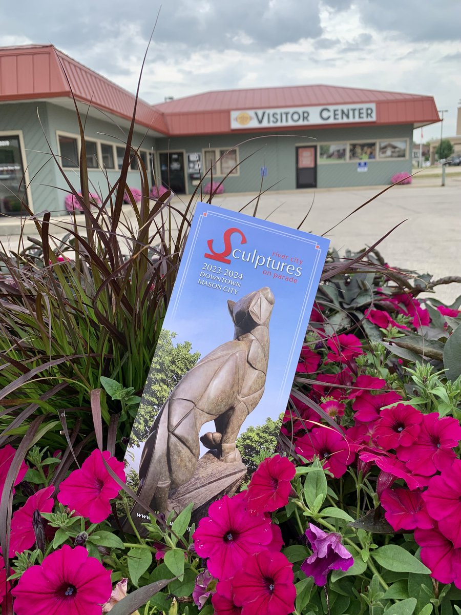 One of the highlights of Mason City’s urban landscape is its captivating collection of outdoor sculptures. Stop into the Mason City Visitor Center at 2021 4th Street SW to grab a map today and start exploring the enchanting sculptures that adorn our streets! #ThisIsIowa