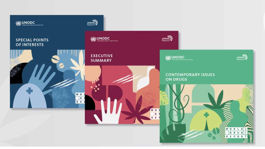 institutoriamx's tweet photo. #WorldDrugReport2023 📊

Ya puedes descargar el informe de @UNODC, un documento que, como cada año, ofrece un análisis a profundidad de los acontecimientos clave y las tendencias emergentes en la materia de sustancias psicoactivas.

👉 https://t.co/axZqyFYD2v https://t.co/lwXqaiZmyg