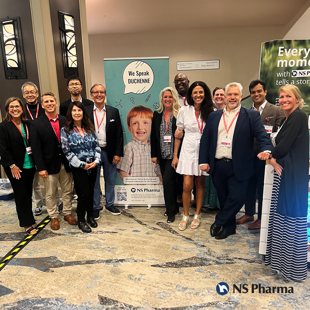 NSPharmaInc's tweet image. We look forward to spending another productive day in Dallas at the @ParentProjectMD 2023 Annual Conference. Don’t forget to check out our fun photo booth in the Lone Star Foyer tomorrow!  #PPMDConference