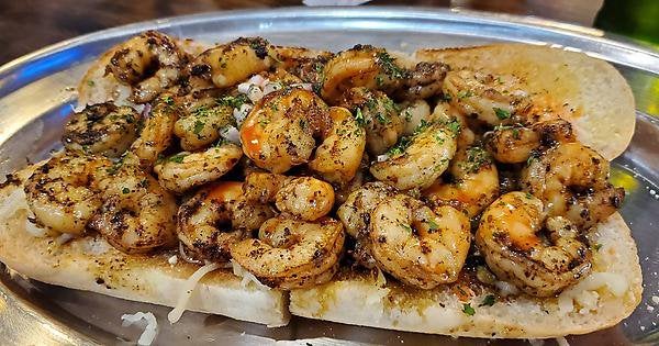 DJDJAM's tweet photo. @bertkreischer I like the New Orleans Style Barbecue Shrimp Po'Boy at Little Jewel of New Orleans here in Los Angeles https://t.co/LxAXA6qzfC